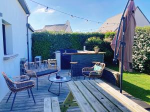 Maisons de vacances KER NALA - Jolie maison familiale pour 5 vacanciers : photos des chambres