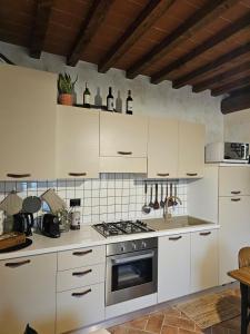 Apartment mit 1 Schlafzimmer und Gartenblick