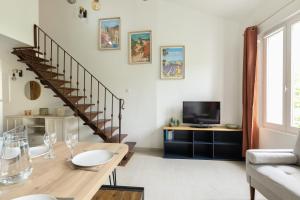 Appartements Le Duplex des Ocres - 2 bedrooms - Air conditioning - WiFi : photos des chambres