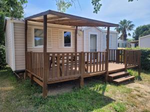 Campings mobile home climatise, 3 chambres : photos des chambres