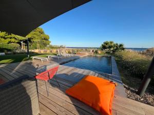 Villas Splendide Villa Maje 8p vue mer piscine privee Plage a 5mn : photos des chambres