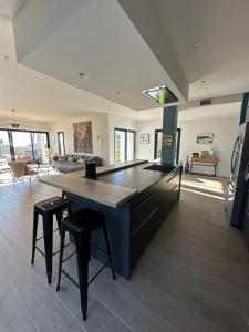 Villas Splendide Villa Maje 8p vue mer piscine privee Plage a 5mn : photos des chambres