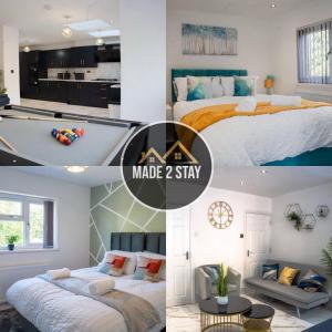 Luxury Solihull 6 bed 3 bath house 16 guests JLR HS2 BHX