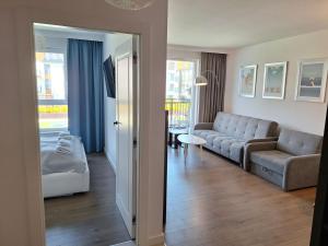 Family SUN & FUN Apartment & Water Park Patio at Belmare Aqua Resort