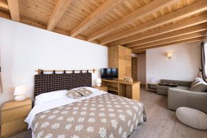Junior Suite room in Hotel Pordoi Passo Pordoi