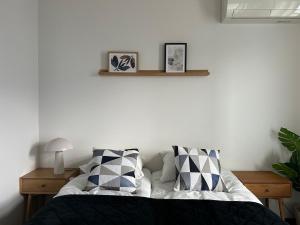 Penthouse with private sauna, large balcony, AC