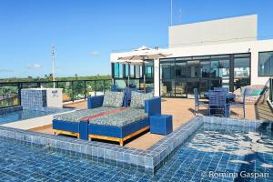 Acorde a um pulinho do mar de Maracaípe com muito conforto - Maraca Beach II apê 307 by Romina Laura