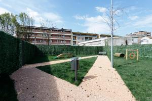 Garage gratuito e Skyline, Design con vista