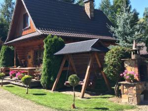 Domek Nad Rozlewiskiem z kominkiem