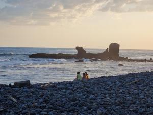 El Tunco Beachfront Surf City Spot