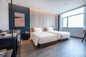 青島 Atour Hotel Qingdao May Fourth Square, South Fuzhou Road ホテル スイート