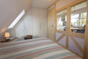 Ferienwohnung Utkiek, Meerblick mit Balkon