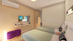 Classic Triple Room room in Blue Palace Apart Hotel