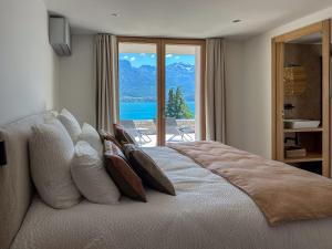 Appartement à 100mètres du lac avec terrasse privée - Vue panoramique sur le lac