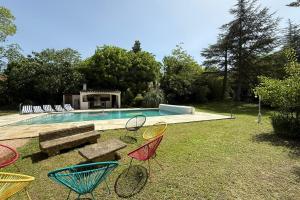 Maisons de vacances Superb Mas provencal - swimming pool - tennis - park : photos des chambres