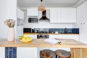 BnBNova - Bright 1BR Near Bastille & Marais