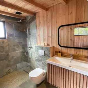 Maisons de vacances Cabane esprit Bassin a 100 metres de la plage : Maison 1 Chambre