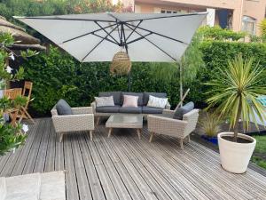 studio avec grand jardin