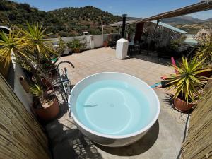 La Bermeja, Alojamiento completo, terraza con bañera y vistas panorámicas