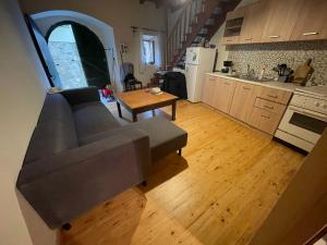 Country traditional house in Corfu village, Greece