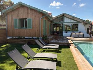 Villa rénovée sur Bassin dArcachon