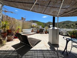 La Bermeja, Alojamiento completo, terraza con bañera y vistas panorámicas