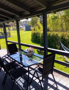 Domek na Kaszubach, Borowy Młyn, jezioro Gwiazda, sauna, 4