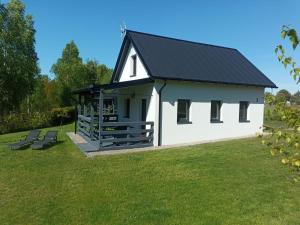 Domek na Kaszubach, Borowy Młyn, jezioro Gwiazda, sauna, 3