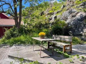 Blokkhus historisk overnatting i Stavern