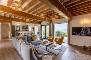 Villas Villa Biloba - sea view and beach access 10 People : photos des chambres