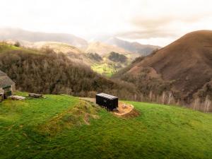 Chalets Parcel Tiny House Bele Ame au coeur des Pyrenees : photos des chambres