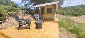 Campings La Tente de Mercone - Alzu : photos des chambres