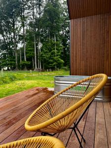 Lodges Le Vert d-Orezza-Bain nordique privatif : photos des chambres