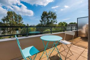 Appartements Studio Proche Port Terrasse et Wifi : photos des chambres