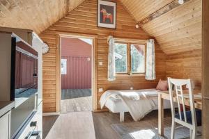 Trio of cottages near water