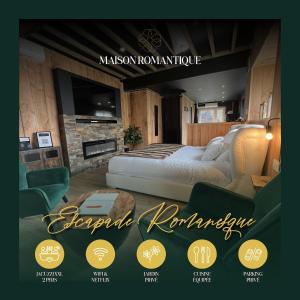 Maisons de vacances Nature et Jacuzzi privatif : photos des chambres