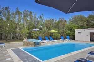 Maisons de vacances Maison cosy pres de Pietracorbara avec piscine : photos des chambres