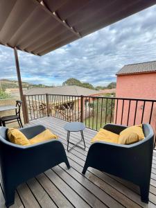 Studio dans résidence avec piscine à Sisco