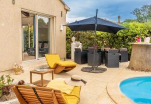 Villas VILLA tous conforts avec Piscine privee et acces Plage : photos des chambres