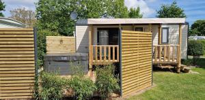 Campings Mobil-home Premium avec spa privatif : photos des chambres