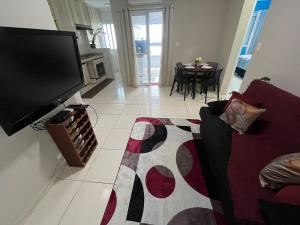 Apto Varanda Gourmet, Vista Mar, Churrasqueira- wi fi 2 Tvs