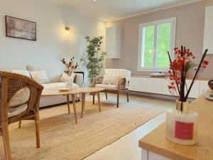 Appartements ''' Impasse d'un Instant ''' 8min Aix - Clim & Parking : photos des chambres