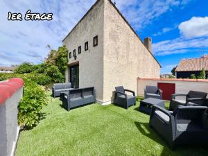 Maison 12 personnes max proche Mer et parkings gratuits