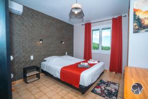 Villas Agreable maison avec piscine proche des Cevennes : photos des chambres