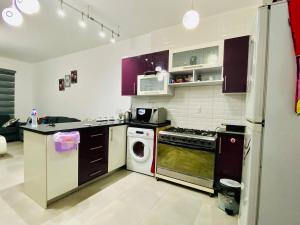 3 BR full AC amwaj apartment pool view beach haven