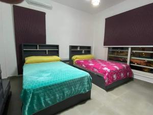 3 BR full AC amwaj apartment pool view beach haven