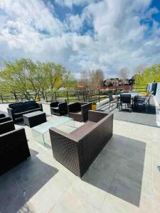 Villas Contemporary house stadium of france : photos des chambres