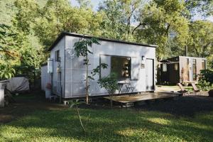 Mountain Silhouette Cottage 1 by Tiny Away