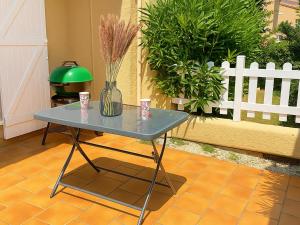 Charmant pavillon climatisé avec piscine, proche plage - FR-1-732-46