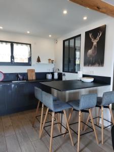 Maisons de vacances Maison de vacances a la montagne avec vue panoramique : photos des chambres